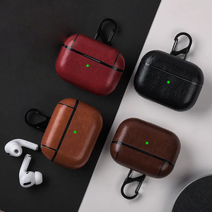 Beautifully Crafted Luxurious Leather Apple AirPod Cases Personalized Engraving Available